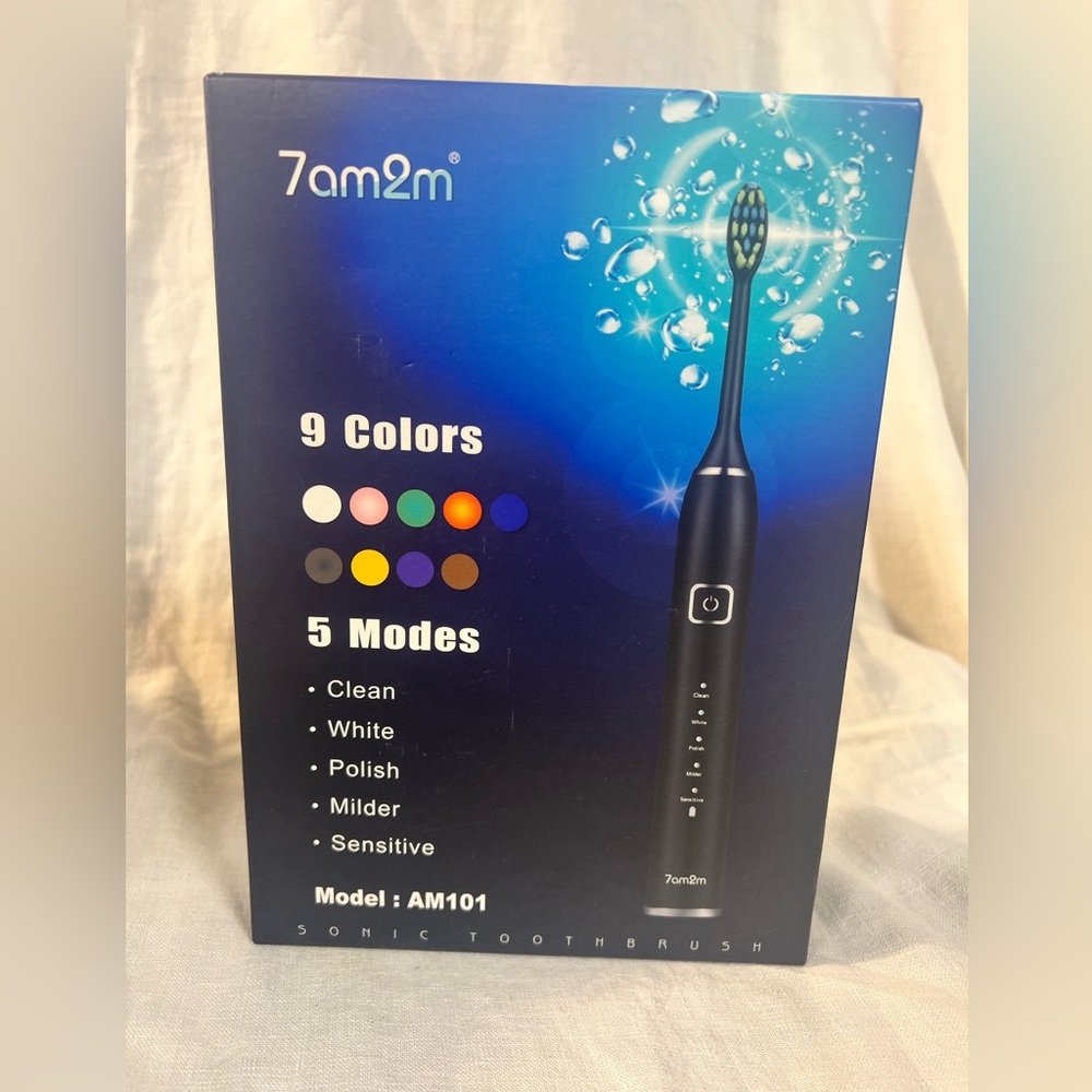 Sonic toothbrush 7am-2m model:AM101